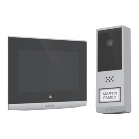 Extel 720321 Manual