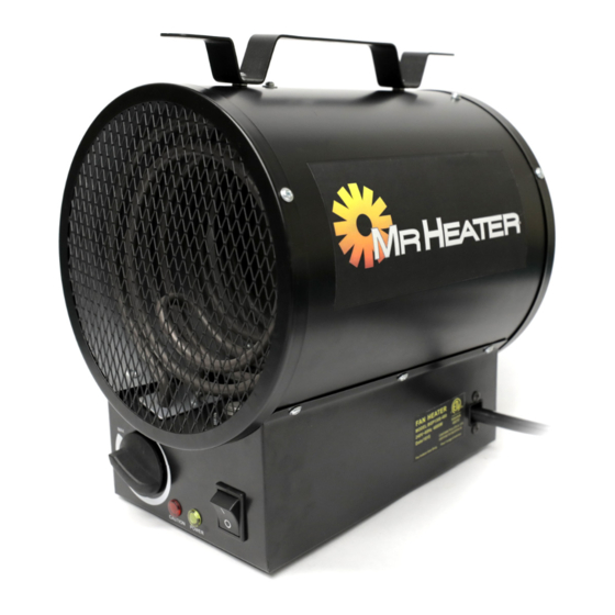 Mr. Heater MH480FAET Operating Instructions And Owner's Manual