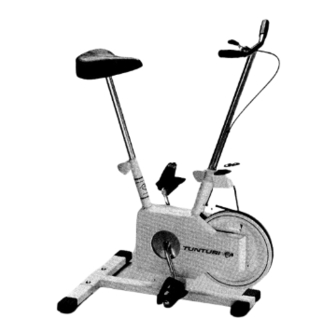 Tunturi HOME CYCLE 3 Owner's Manual