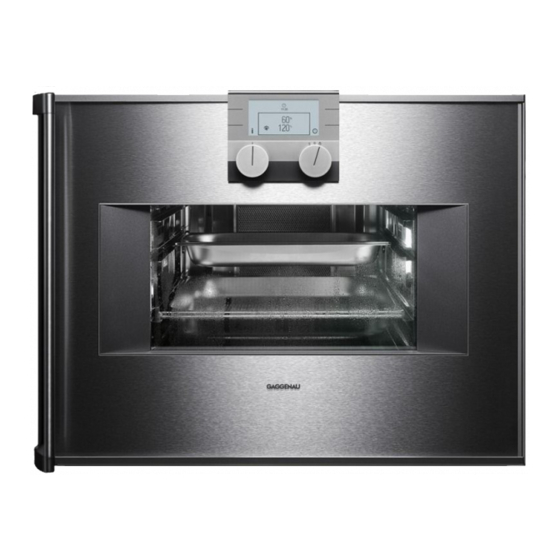 Gaggenau BS 250 Instruction Manual
