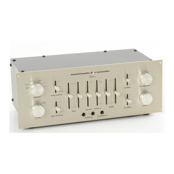 Marantz 33 Service Manual