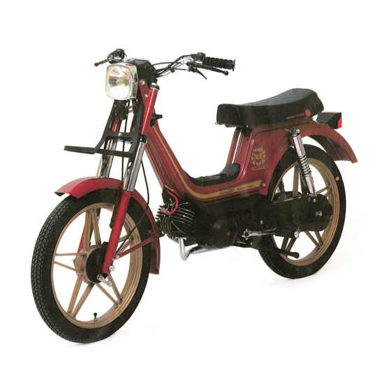 Derbi Variant Sport Owner's Manual