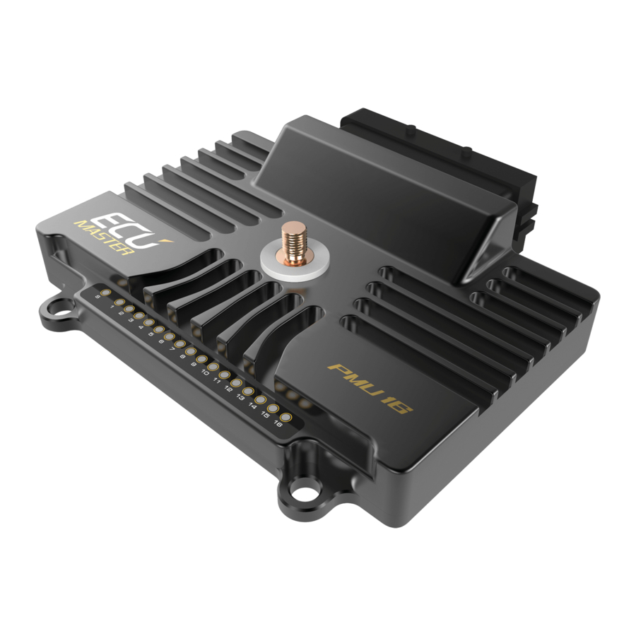 Ecumaster PMU-16 Preliminary Manual
