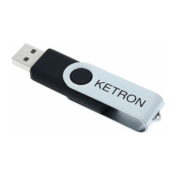 KETRON AUDYA Series Install Instructions Manual