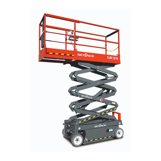 Skyjack SJ3215 Operation Manual