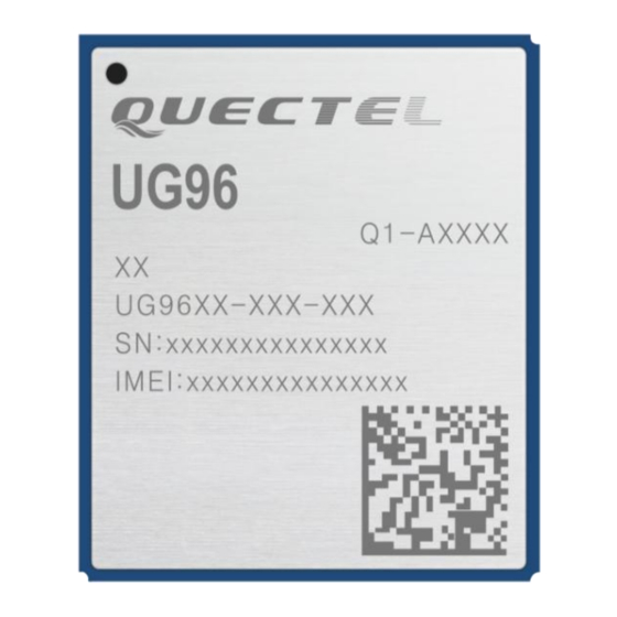 Quectel UG96 Manuals
