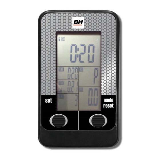 BH FITNESS H9162RF Manual
