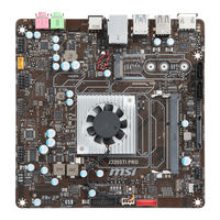 MSI PRO-L J3455TI User Manual