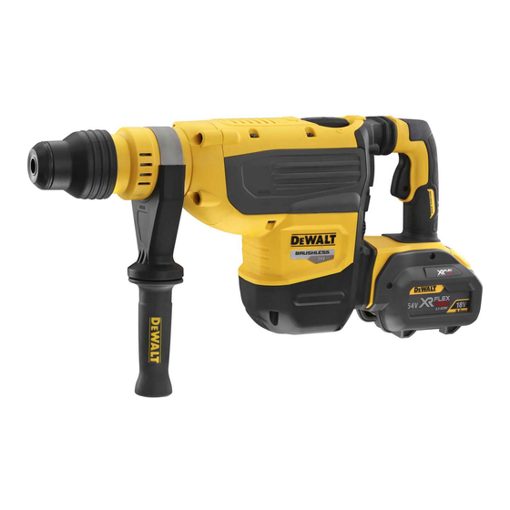 DeWalt DCH733 Quick Start Manual