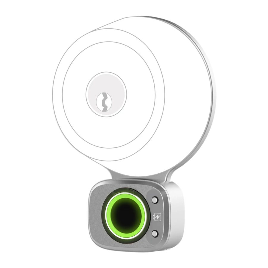 Lockly ACCESS TOUCH PGD7A - Fingerprint Reader for Deadbolt Manual