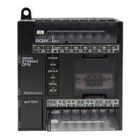 OMRON SYSMAC CP1E-NA20DT1-D Datasheet