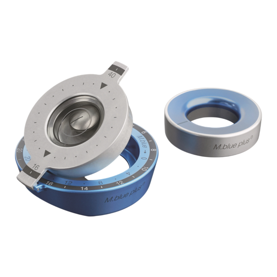 MIETHKE M.blue plus Compass Instructions For Use Manual