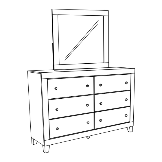 Furniture of America FOA7038-M Assembly Instructions Manual