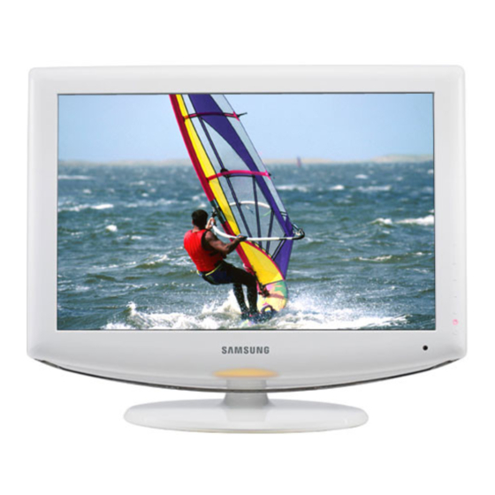 Samsung LN-T2354H - 23" LCD TV Owner's Instructions Manual