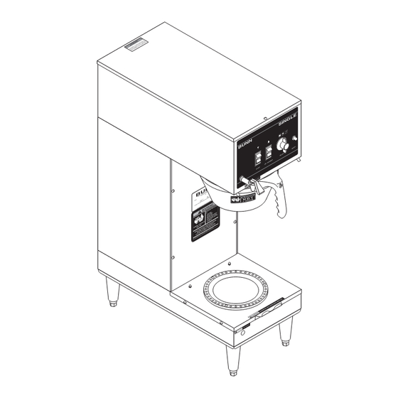 Bunn SINGLE Installation & Operating Manual