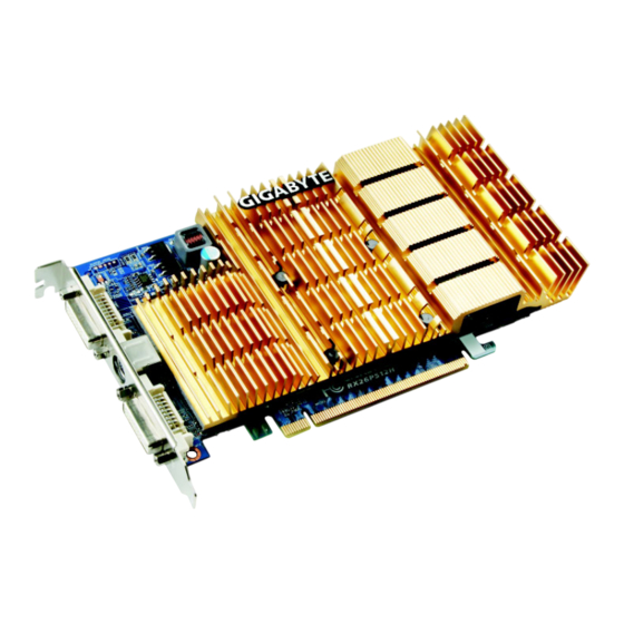 Gigabyte GV-RX26P512H User Manual