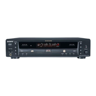 Sony RCD-W1 Service Manual
