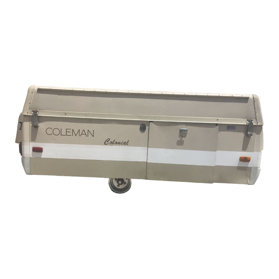 Coleman 1981 Niagara Owner's Manual