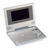 Panasonic DVDLV70PP - PORTABLE DVD Operating Manual
