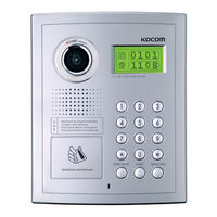 Kocom KLP-305 series Operating & Installation Manual