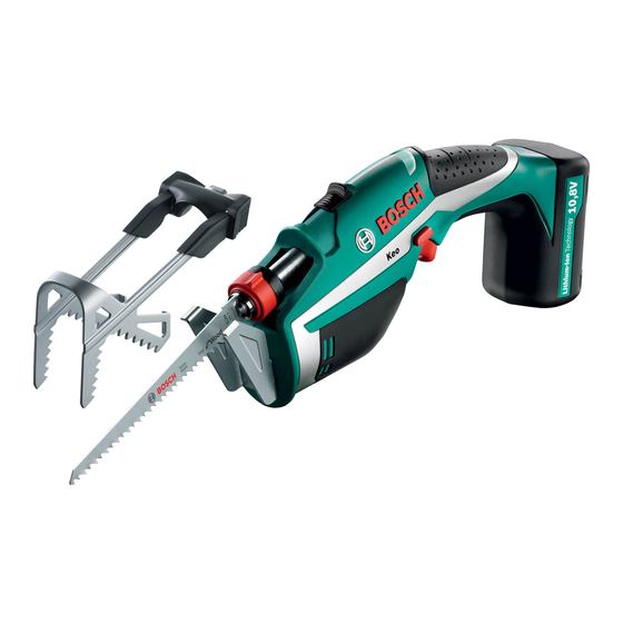 Bosch Keo Original Instructions Manual