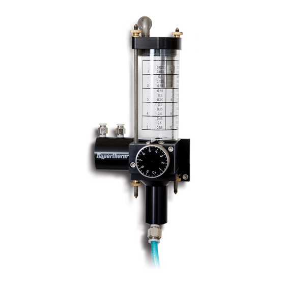 Hypertherm Abrasive Regulator II Instruction Manual