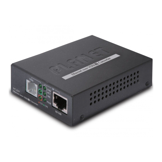 Planet VC-234 User Manual