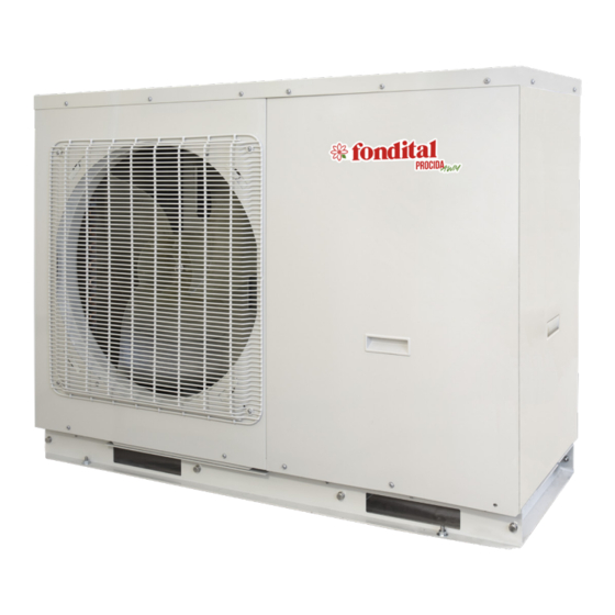 Fondital PROCIDA AWM X6 Installation Manual
