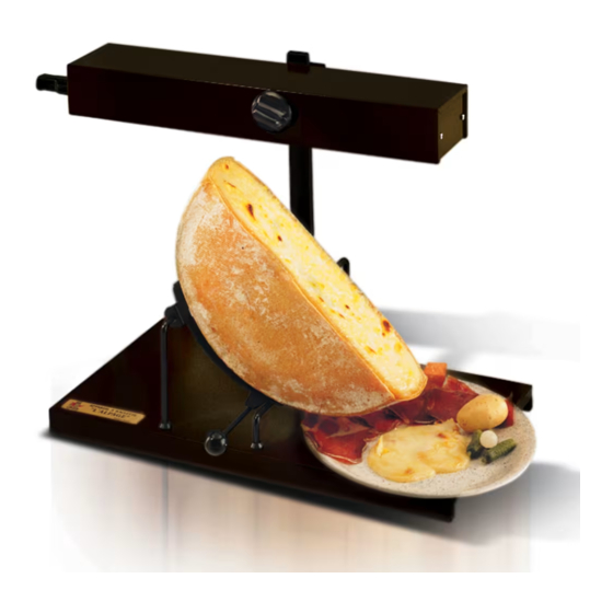 User Manuals: Bron COUCKE RACL02 Cheese Wheel Raclette