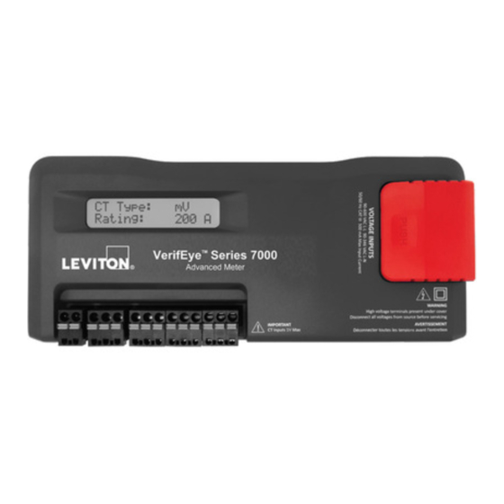 Leviton VerifEye 70D03 Quick Start Manual