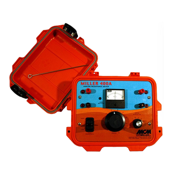 MCM Electronics MILLER 400A User Manual