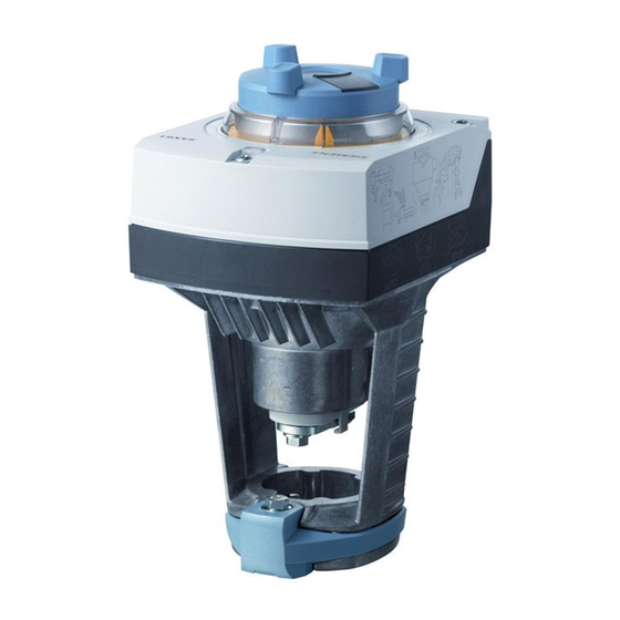 Siemens ACVATIX SAX619.03 Manual