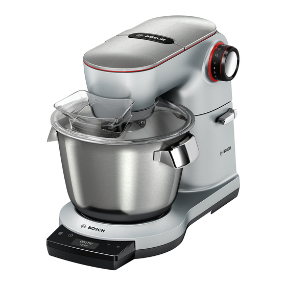 User Manuals: Bosch OptiMUM 9 Series Kitchen machine