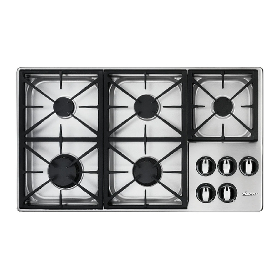 Dacor Preference RGC304 Installation Instructions Manual