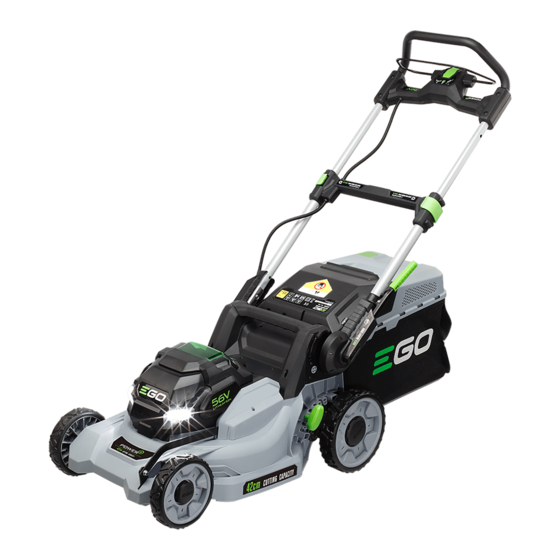 EGO LM1700E-SP Operator's Manual