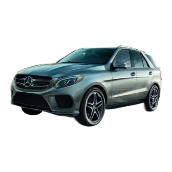 Mercedes-Benz GLE Owner's Manual