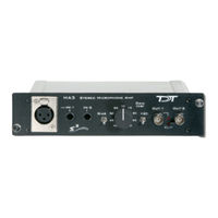 TDT MA3 Hardware Reference Manual