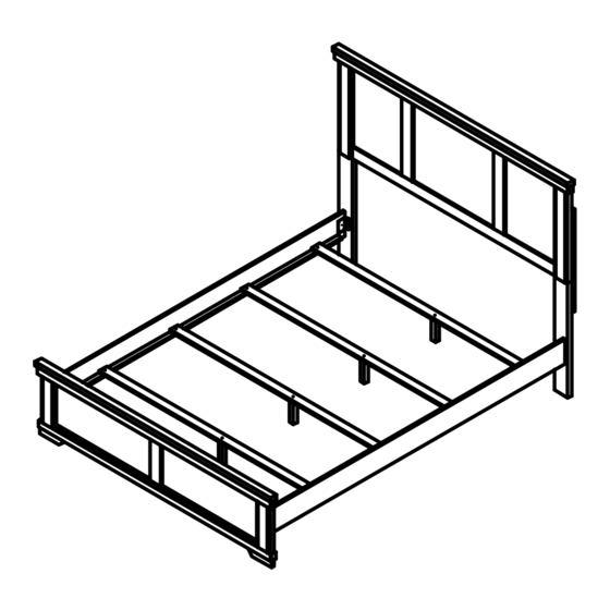 Crown Mark Leighton B8180-Q-HBFB Assembly Instructions