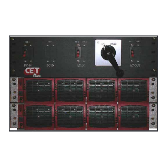 CE+T Power RMS SYSTEM 120Vac User Manual