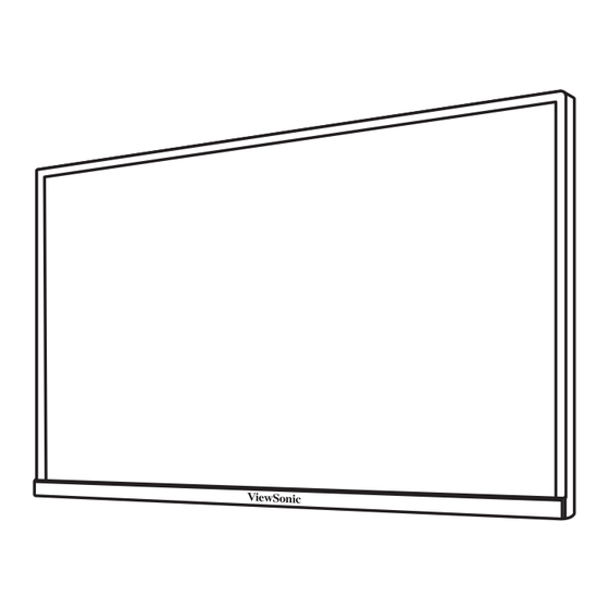 ViewSonic VA24K1-MHV Quick Start Manual
