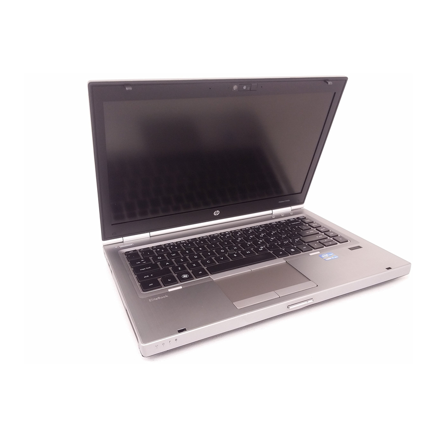 HP EliteBook 8460w Maintenance And Service Manual