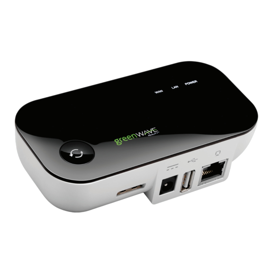 GreenWave Reality Gateway User Manual