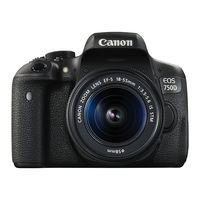 Canon EOS 750D Instruction Manual