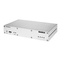 Barix Exstreamer 500 Install Manual