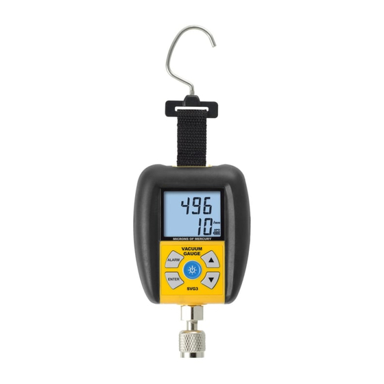 Fieldpiece SVG3 Operator's Manual