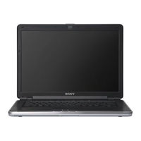 Sony VGN-CR190E/B User Manual