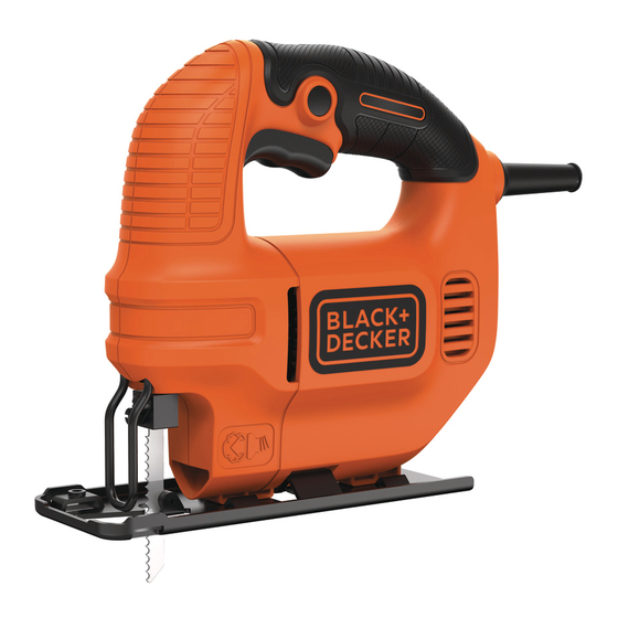 Black+Decker KS701E Manual