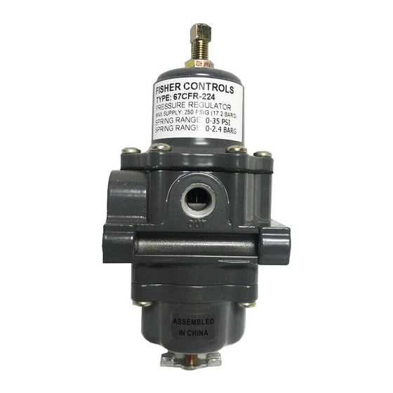 Emerson Fisher 67C Series Installation Manual