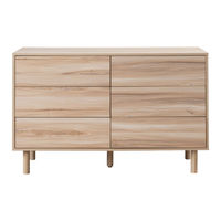 Mocka Sintra Six Drawer Assembly Instructions Manual