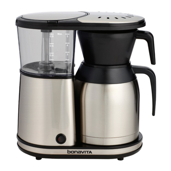 Bonavita BV1500TSEU Manual